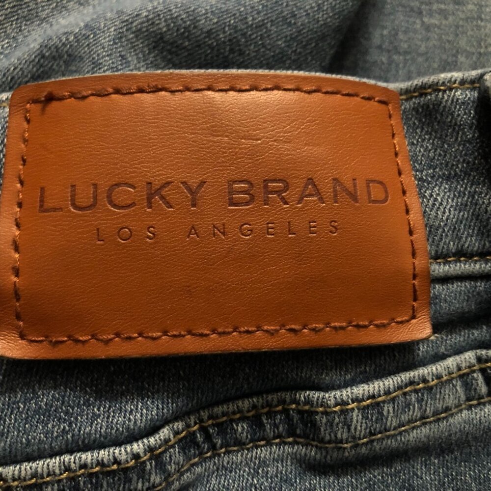 Lucky brand women's blue jeans  size: 10/30 - Picture 7 of 8